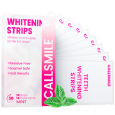 Teeth Whitening Strips - 14 Treatments Enamel Safe, Professional Teeth Whitening with Non-Slip Dry Strip Technology, Deep Stains Removal,